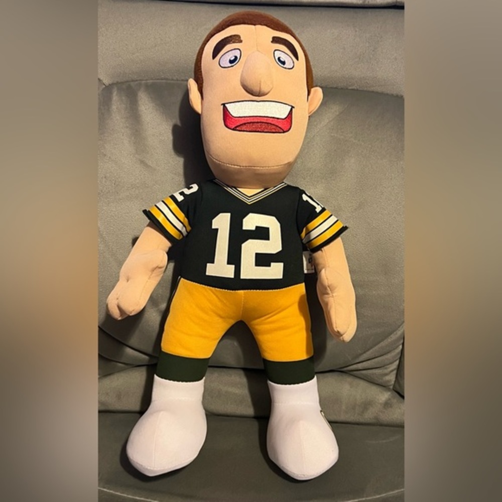 Aaron Rodgers Plush Doll 11 inches
